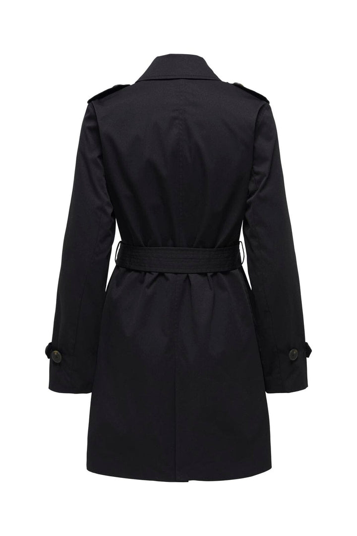 Only - Onldisa Life Sb Trenchcoat Cc - 4960265 Black