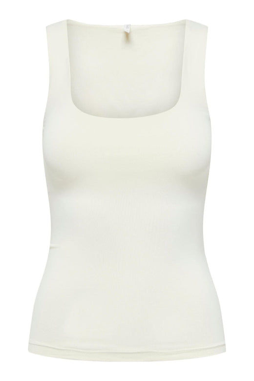 Only - Onlea S/L 2-Ways Fit Top - 4141435 Cloud Dancer Toppe 