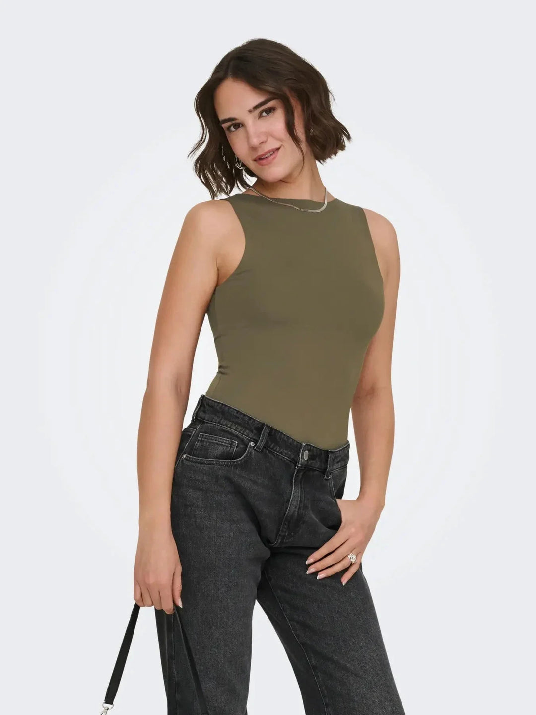 Only - Onlea S/L 2-Ways Fit Top - 5012185 Canteen Toppe 