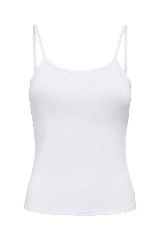 Only - Onlea S/L New Singlet - 4487717 Bright White