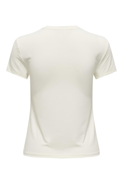 Only - Onlea S/S Top O-Neck - 4593999 Cloud Dancer