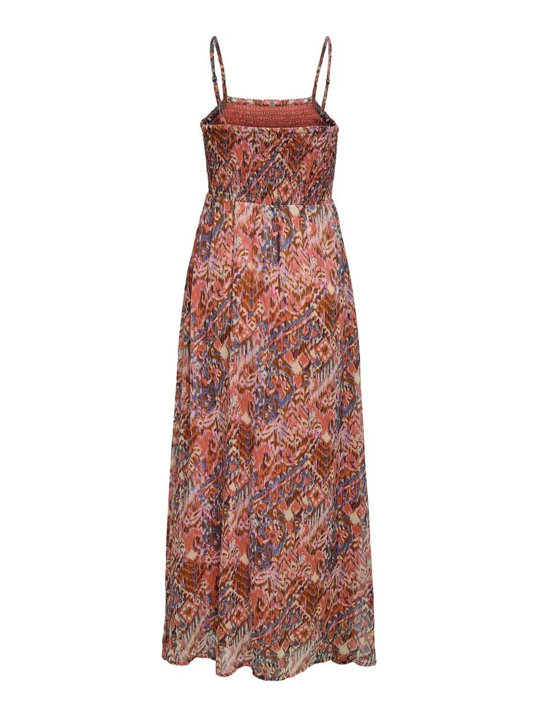 Only - Onlelena Vikki Life Strap Dress - 4802641 Langoustino Cool Indie