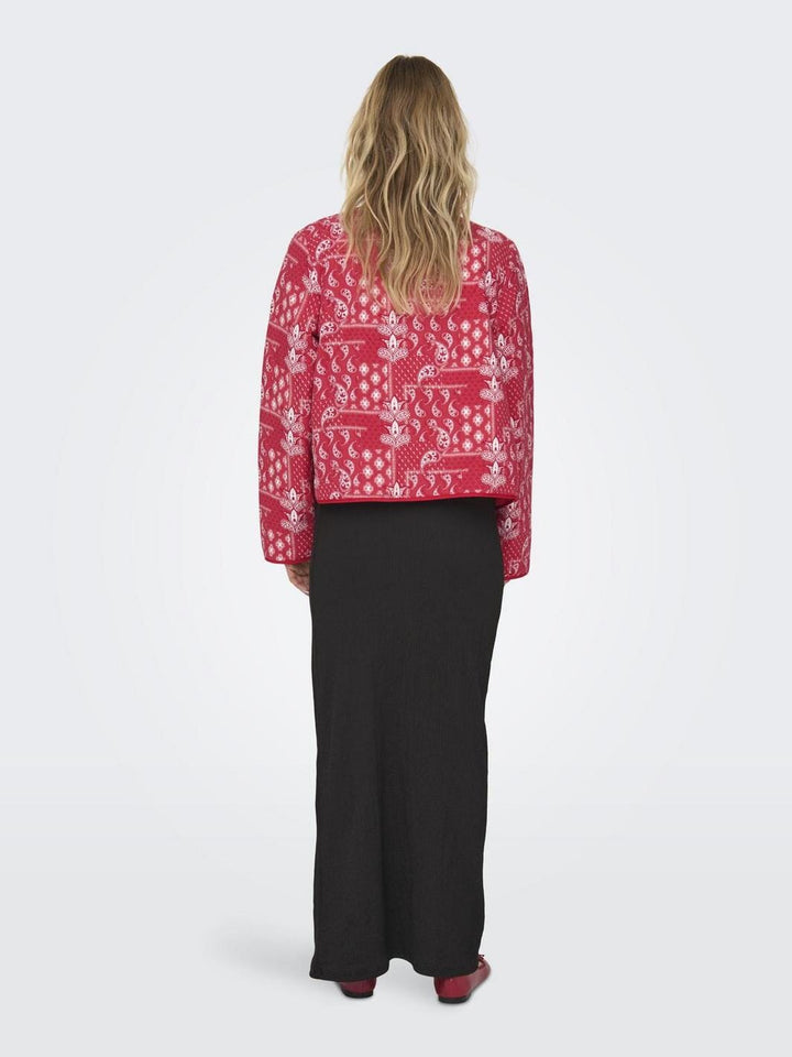 Only - Onlelvira Jacket - 4808494 Mars Red Boho