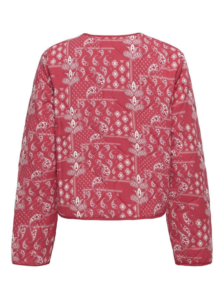 Only - Onlelvira Jacket - 4808494 Mars Red Boho
