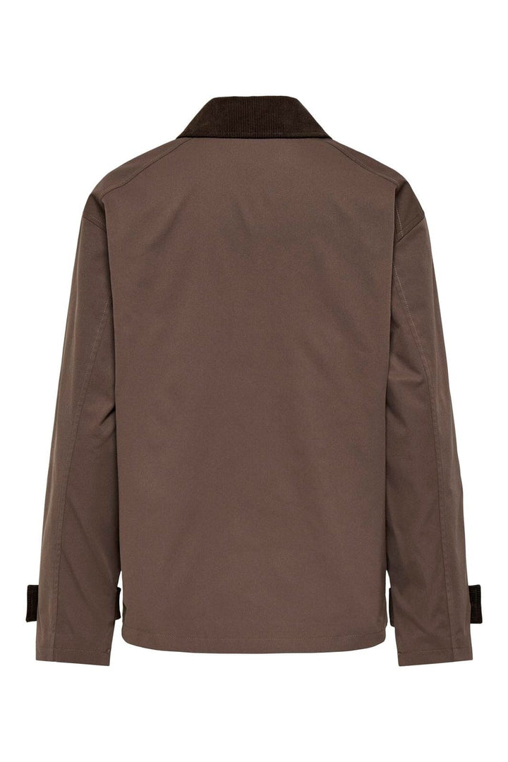 Only - Onlevelyn Mix Jacket - 5048475 Chocolate Martini