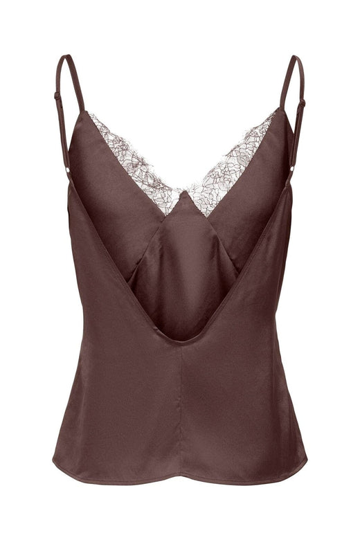 Only - Onlfaraya Strap Lace Satin Top - 5092387 Shopping Bag