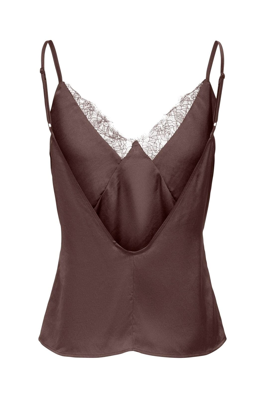 Only - Onlfaraya Strap Lace Satin Top - 5092387 Shopping Bag