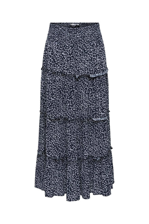 Only - Onlfernanda Life Layred Long Skirt - 5022849 Night Sky Fernanda Flower