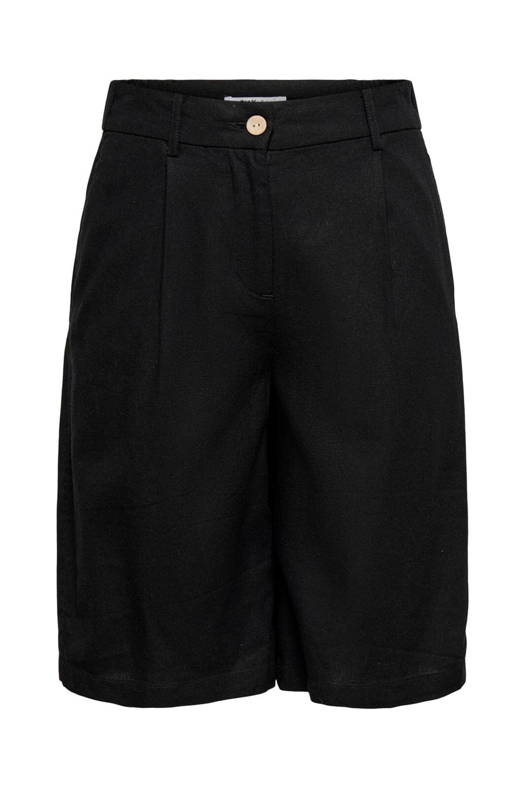 Only - Onlgoa Linen Bl Long Shorts Cc Tlr - 4942151 Black