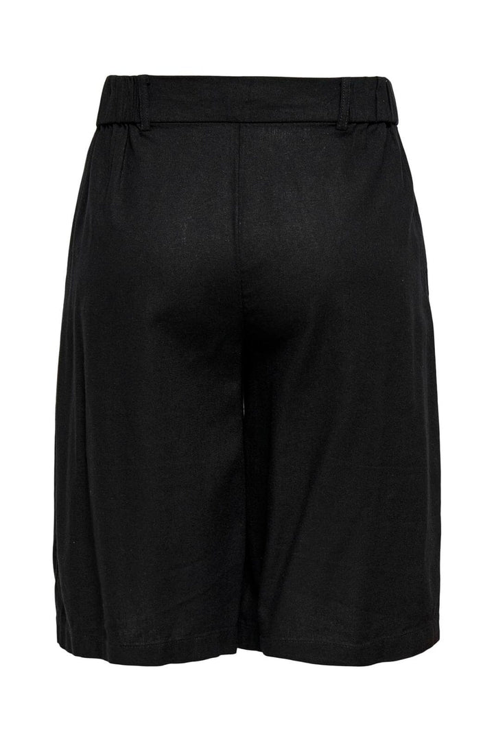 Only - Onlgoa Linen Bl Long Shorts Cc Tlr - 4942151 Black