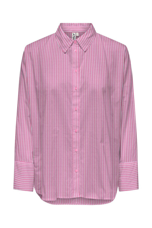 Only - Onlgrace Bersa Ls Shirt - 4983434 Wild Orchid White