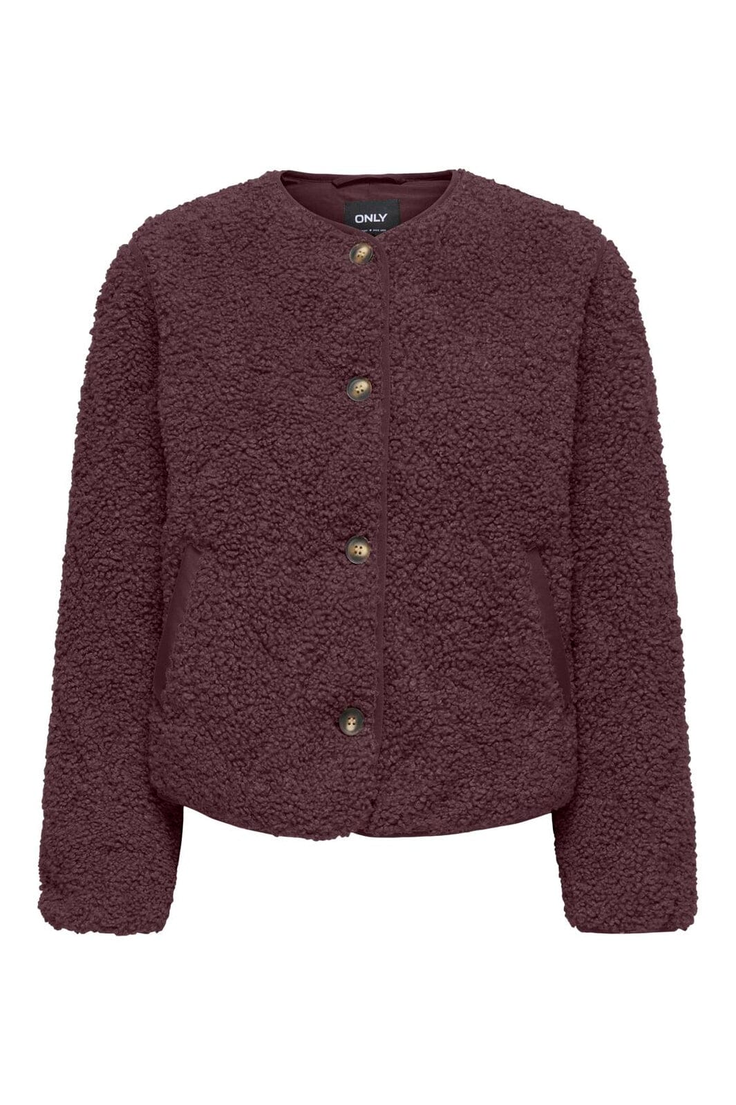 Only - Onlines Teddy Jacket Cc - 5100152 Fudge