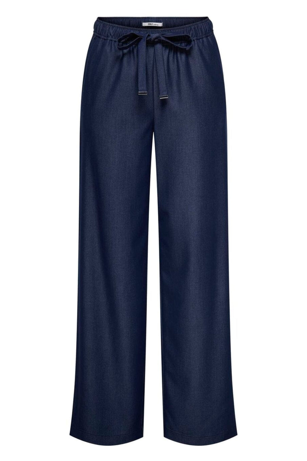 Only - Onliria Life Chambray Wide Pant Tlr - 4963830 Naval Academy Melange