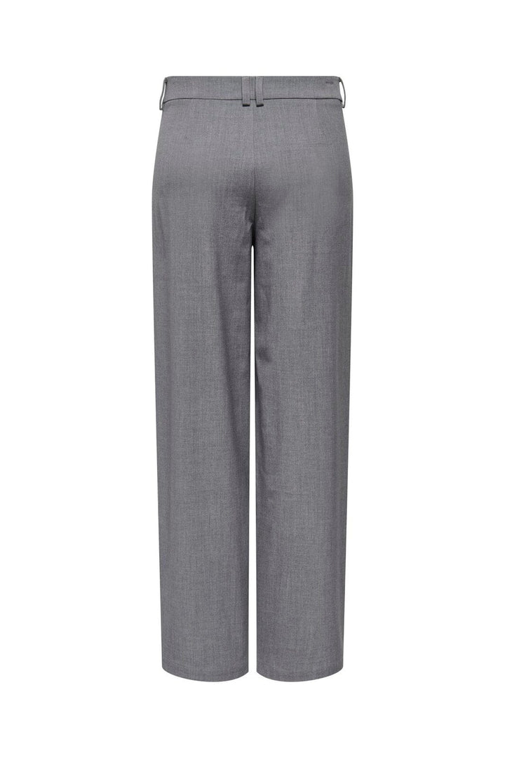 Only - Onlisadora Life Barrel Pant Tlr - 4945005 Medium Grey Melange