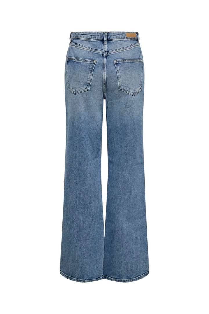 Only - Onljuicy Wide Leg Rea365 Ot - 4989819 Medium Blue Denim