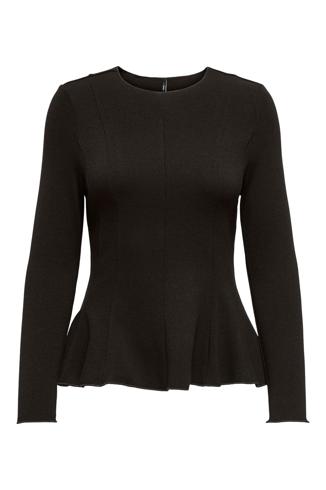 Only - Onlkenya L/S Peplum Top - 4957220 Chocolate Torte