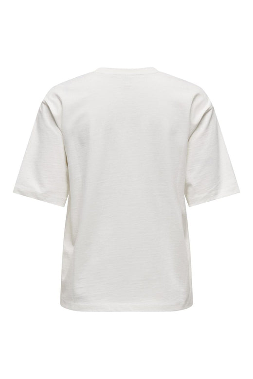 Only - Onllana Life S/S Print Top Box - 4916005 Cloud Dancer Lana Decadent