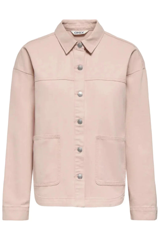 Only - Onllara Ls Shacket Gua - 4996739 Sepia Rose Jakker 