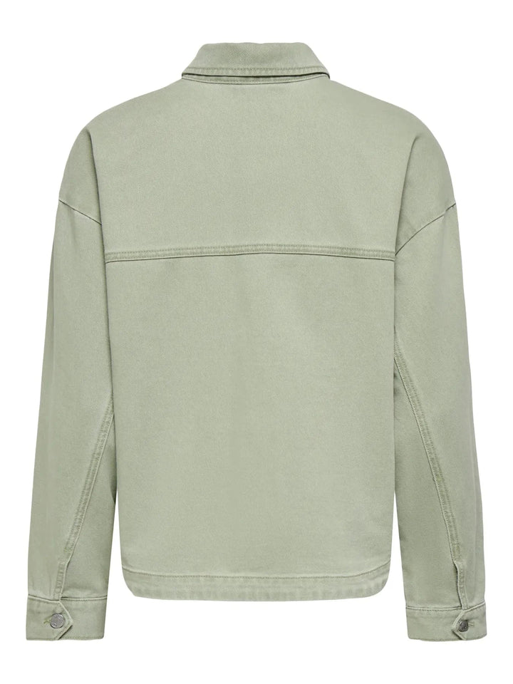 Only - Onllara Ls Shacket Gua - 5036778 Laurel Wreath Jakker 