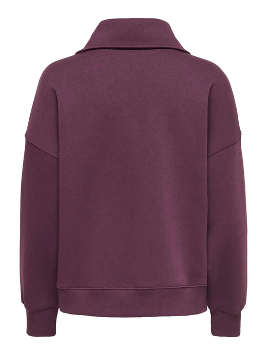 Only - Onllesure L/S Half Zip Rs Swt - 5117440 Fig Sweatshirts 