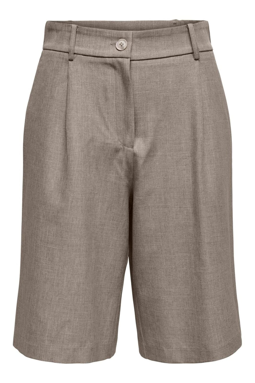 Only - Onllinda Mel Long Shorts Tlr - 5090952 Major Brown W Melange Shorts 
