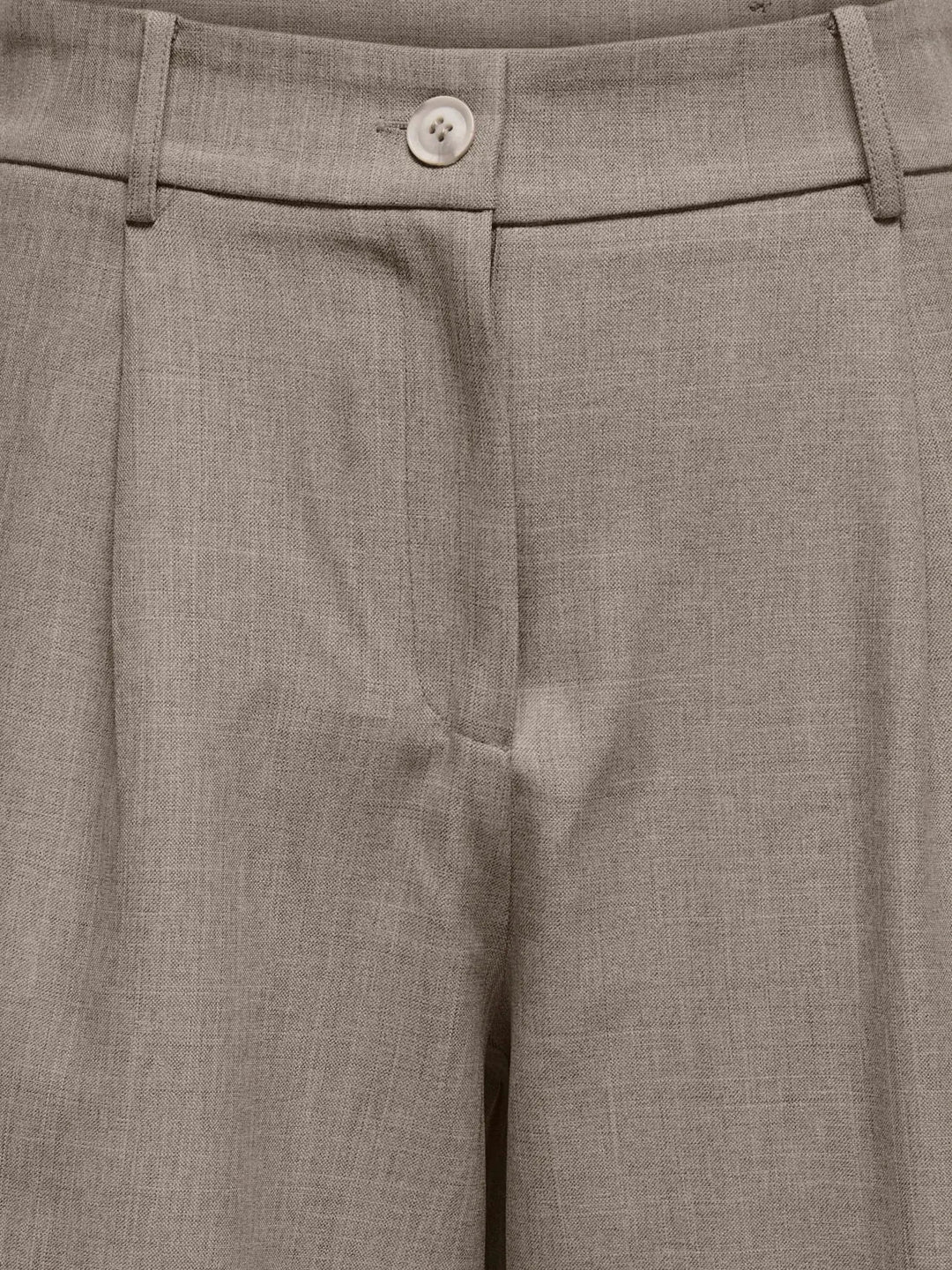 Only - Onllinda Mel Long Shorts Tlr - 5090952 Major Brown W Melange Shorts 