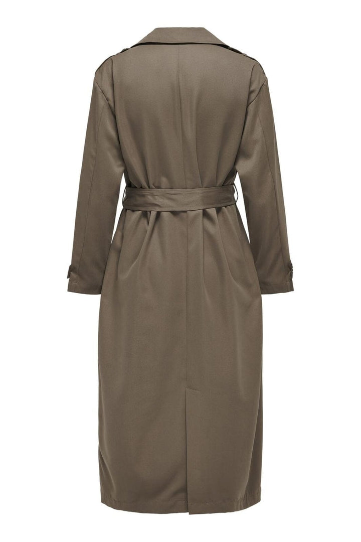 Only - Onlline X-Long Trenchcoat - 3504617 Walnut Jakker 