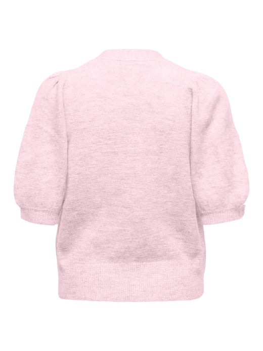 Only - Onlliva V-Neck S/S Cardigan Knt - 4975690 Potpourri Melange Cardigans 