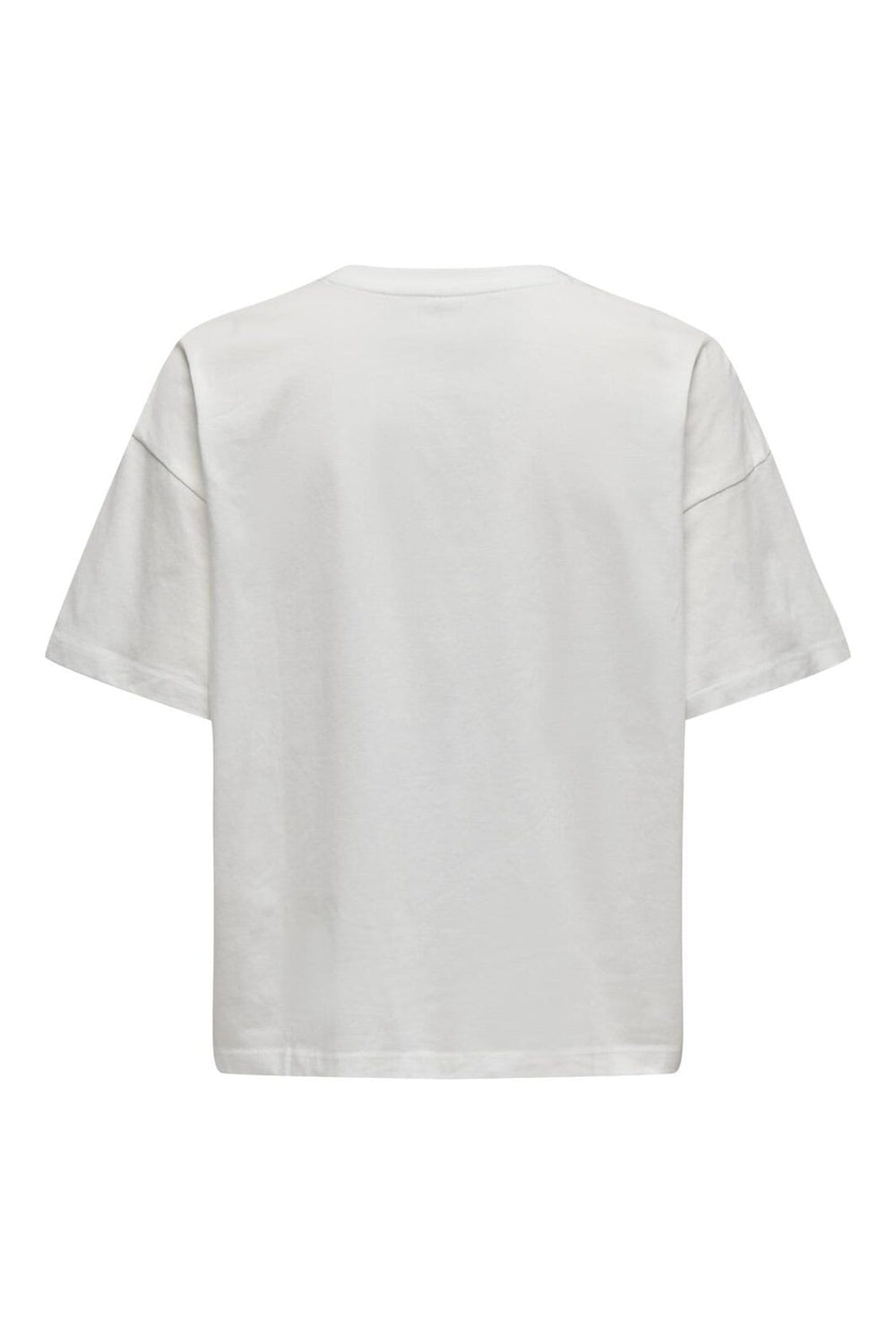 Only - Onllkelly S/S Cats Top Box - 4469393 Cloud Dancer Adorable
