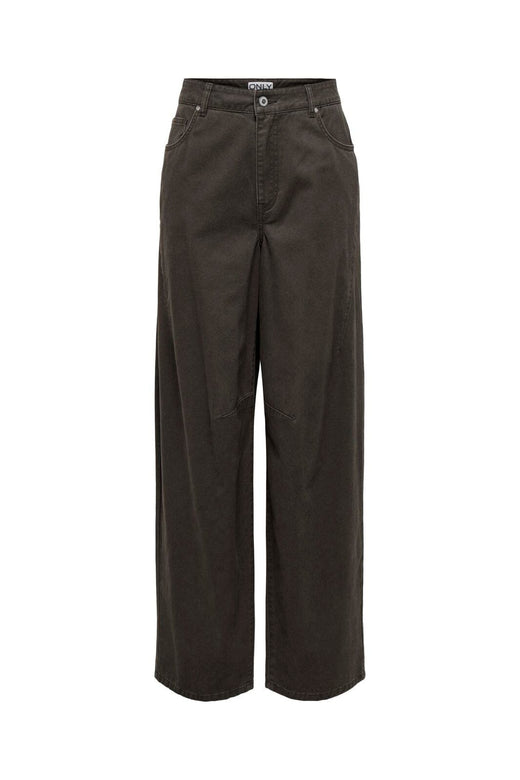 Only - Onlloisa Barrel Pant Ox - 4985242 Coffee Bean