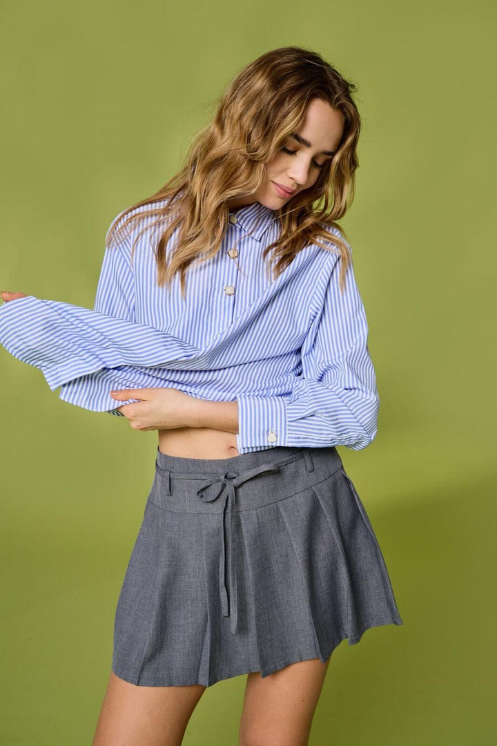 Only - Onllyra Oregon L/S Shirt - 4967433 Provence Cloud Dancer