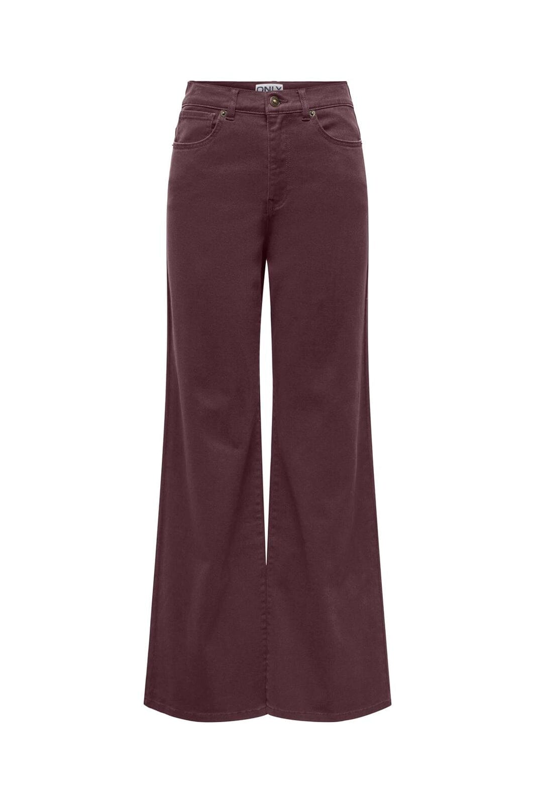 Only - Onlmadison-Sille Wide Pant Cc - 5045037 Fudge
