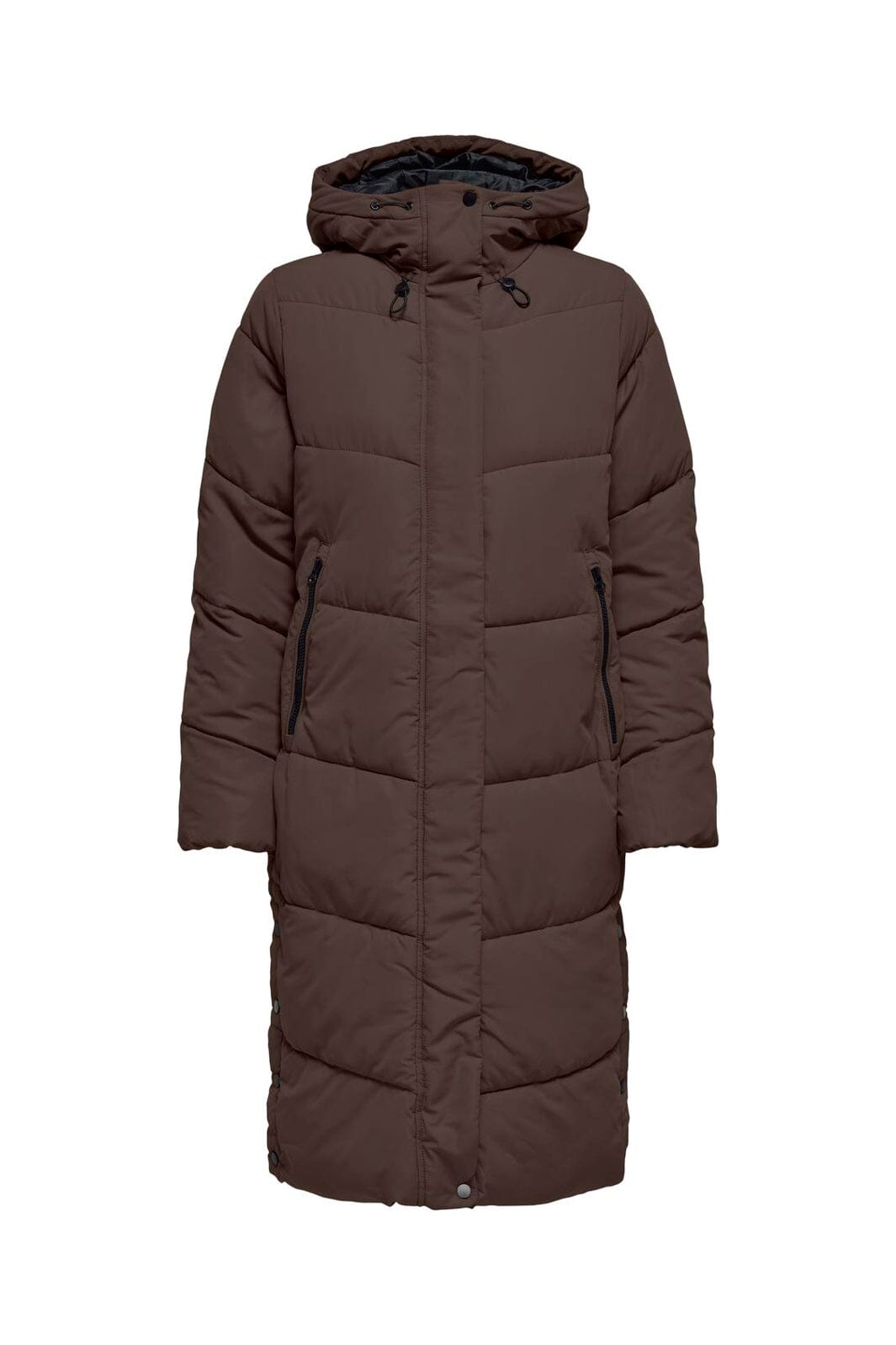 Only - Onlmaggi Long Puffer Cc - 5100374 Chocolate Brown