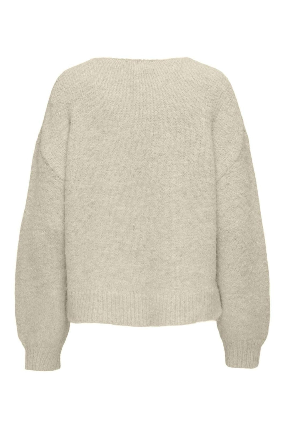 Only - Onlmaggie Life Ls Tie Cardigan Cc Knt - 4853235 Birch Melange