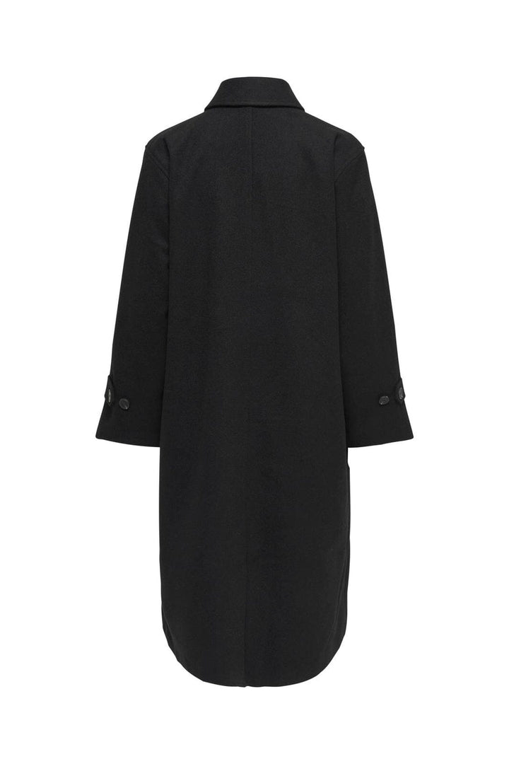 Only - Onlmaisy Oversized Wool Coat - 4951406 Black Solid