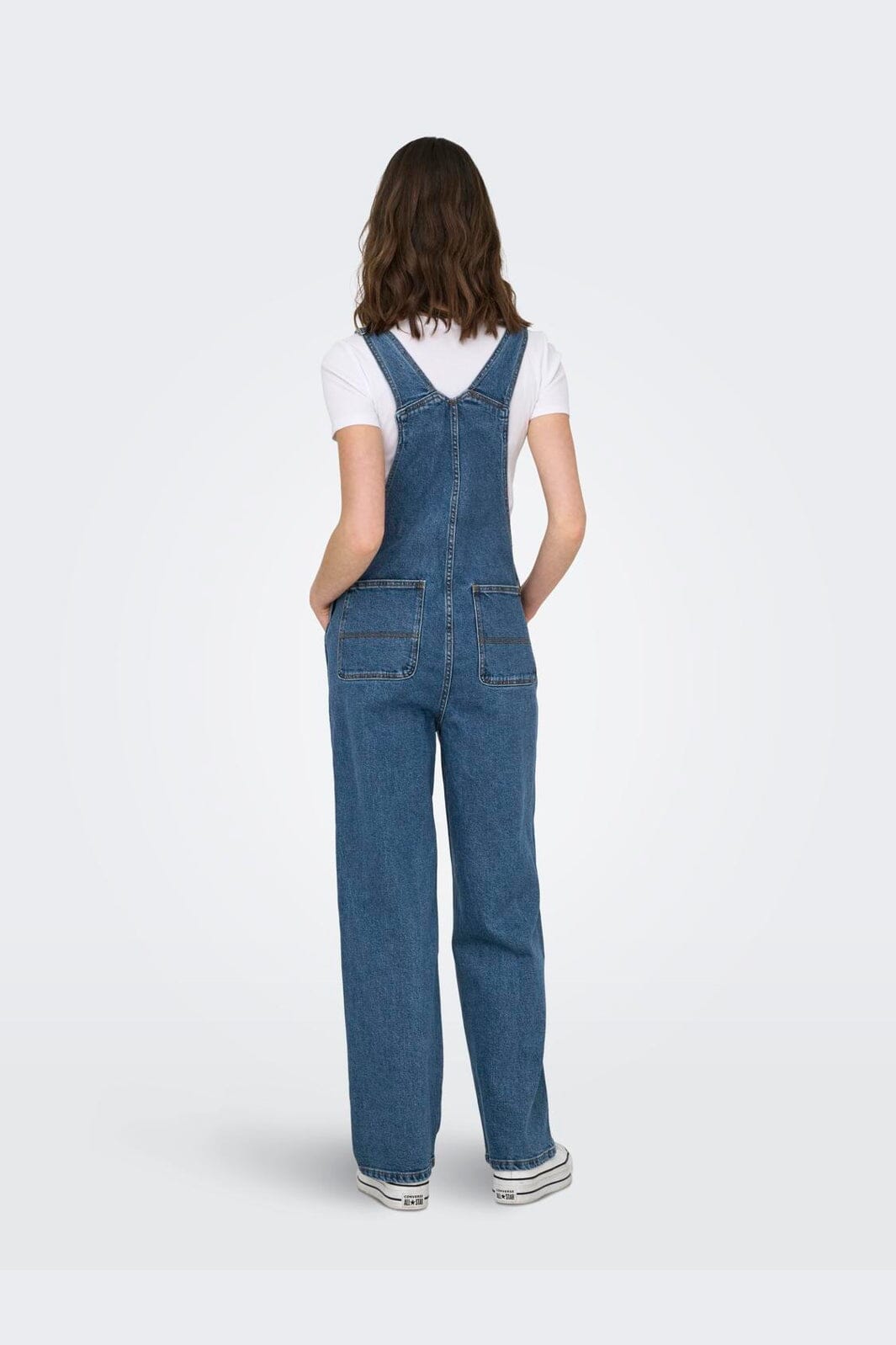 Only - Onlmascha Overall Wide Mae - 4802323 Medium Blue Denim
