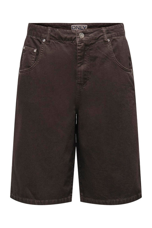 Only - Onlmate-Silla Reg Baggy Long Shorts - 5083377 Coffee Bean