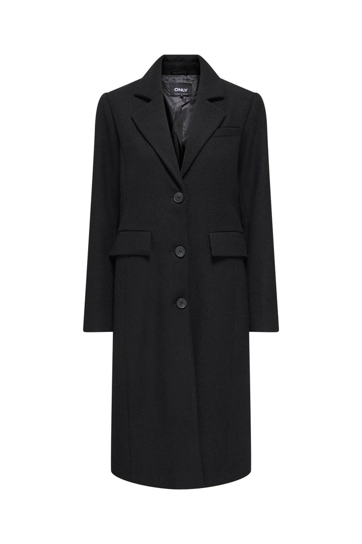Only - Onlmicol Regular Coat Cc - 5011900 Black