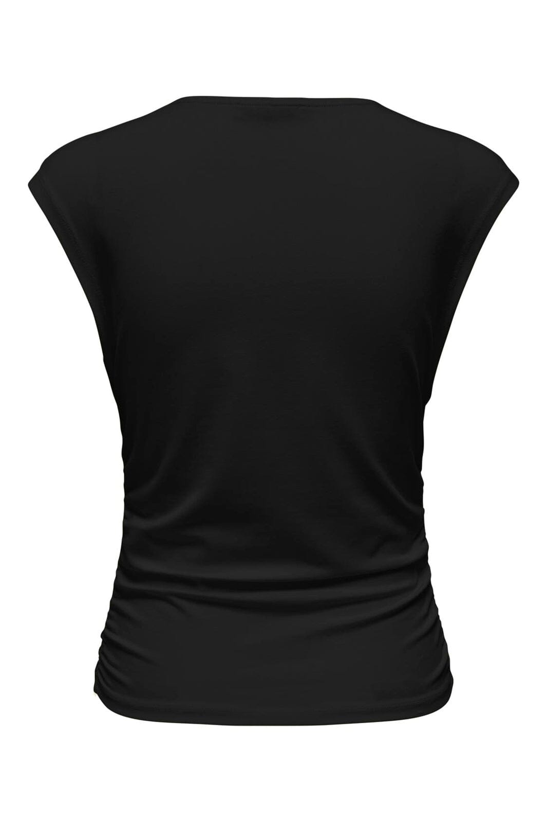 Only - Onlmira Capsl Ruching Top - 4985039 Black