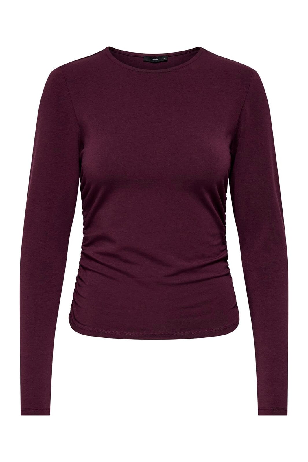 Only - Onlmira Life L/S Ruching Top - 5041020 Winetasting
