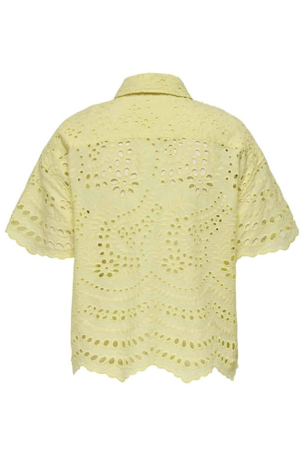 Only - Onlnew Lalisa Ss Boxy Shirt - 4788206 Double Cream