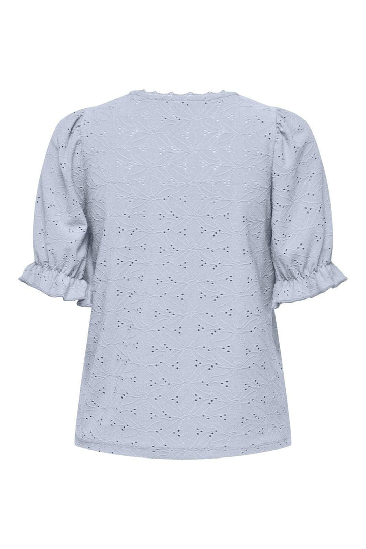 Only - Onlnew Smilla S/S Puff Top - 4766278 Soft Chambray