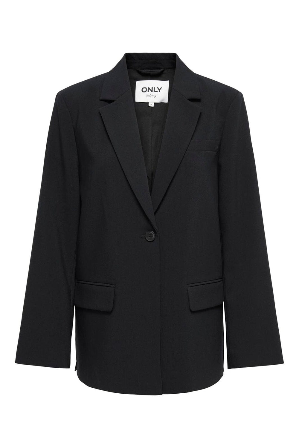 Only - Onlnoelia-Yasmine Slit Blazer Tlr - 4973847 Black
