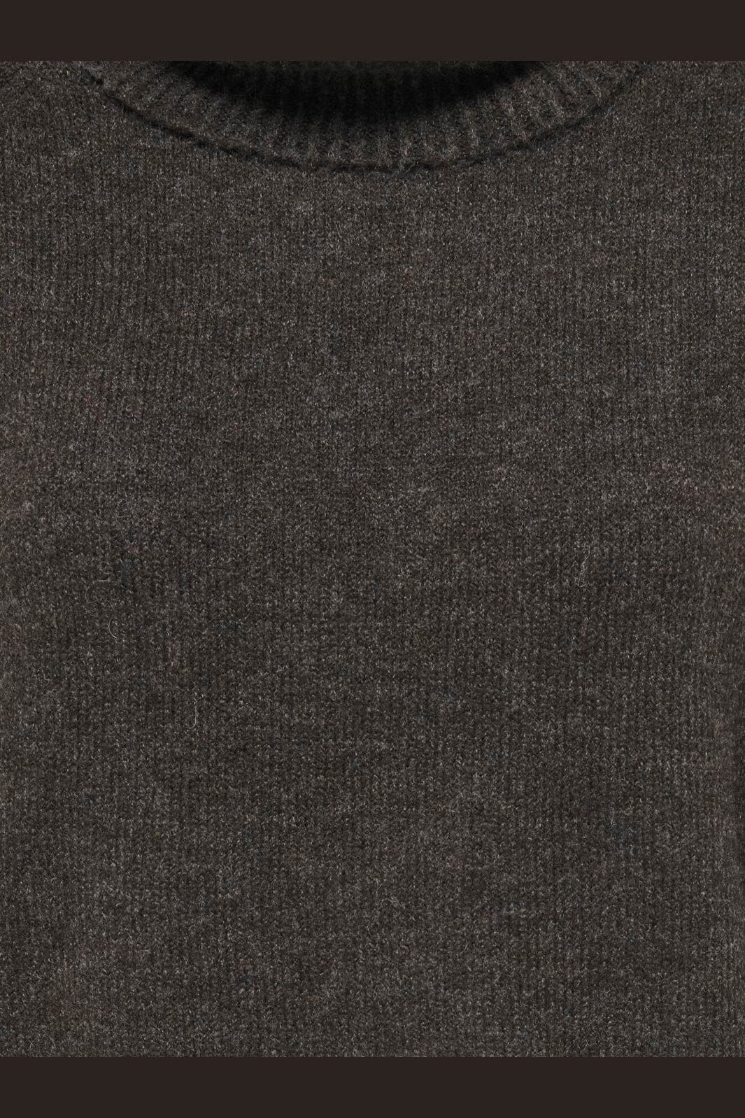 Only - Onlolivia Ls Roll Neck Cc Knt - 5091711 Mole Melange