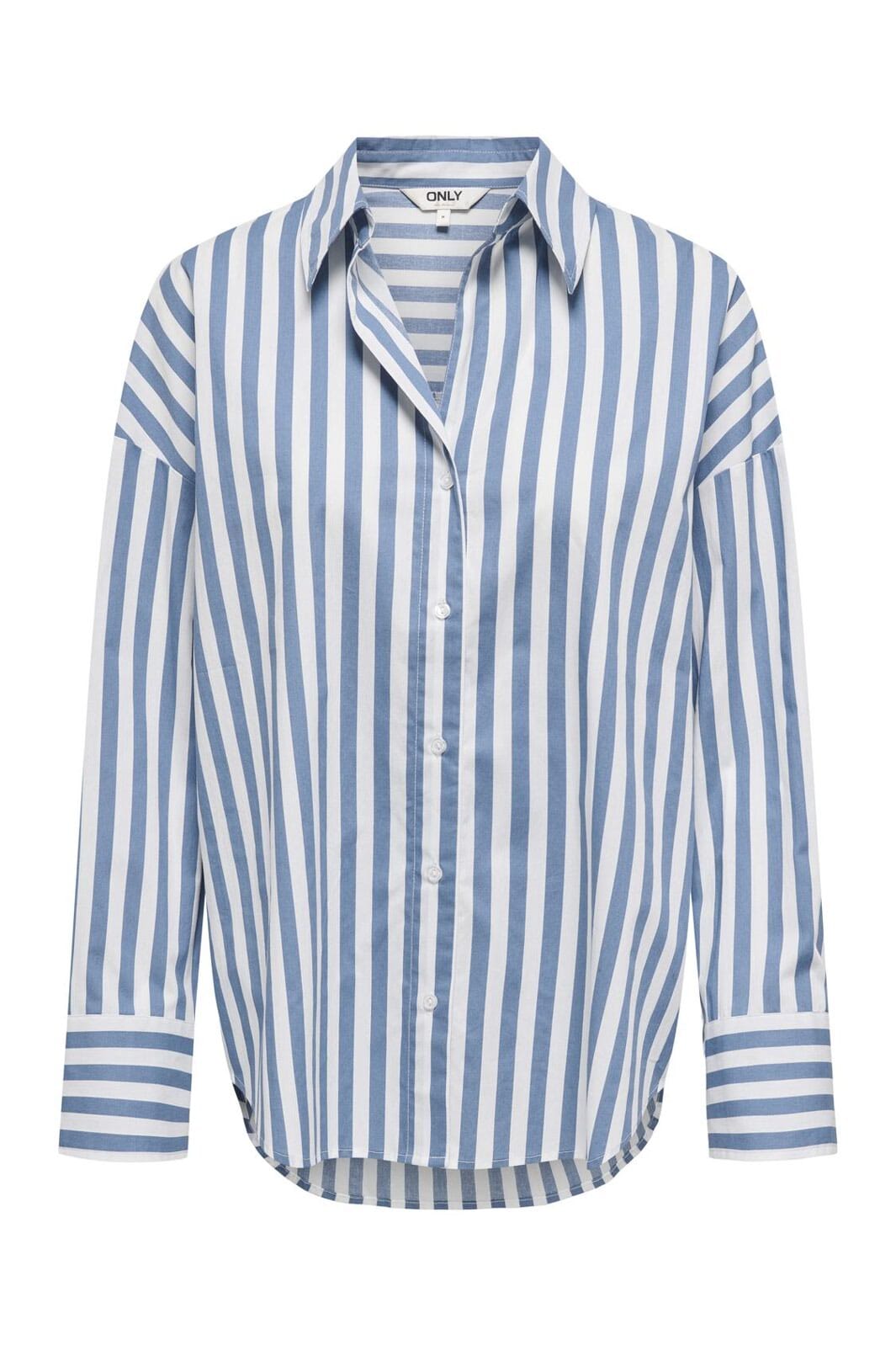 Only - Onloregon Nano Ls Shirt - 4880088 Serenity