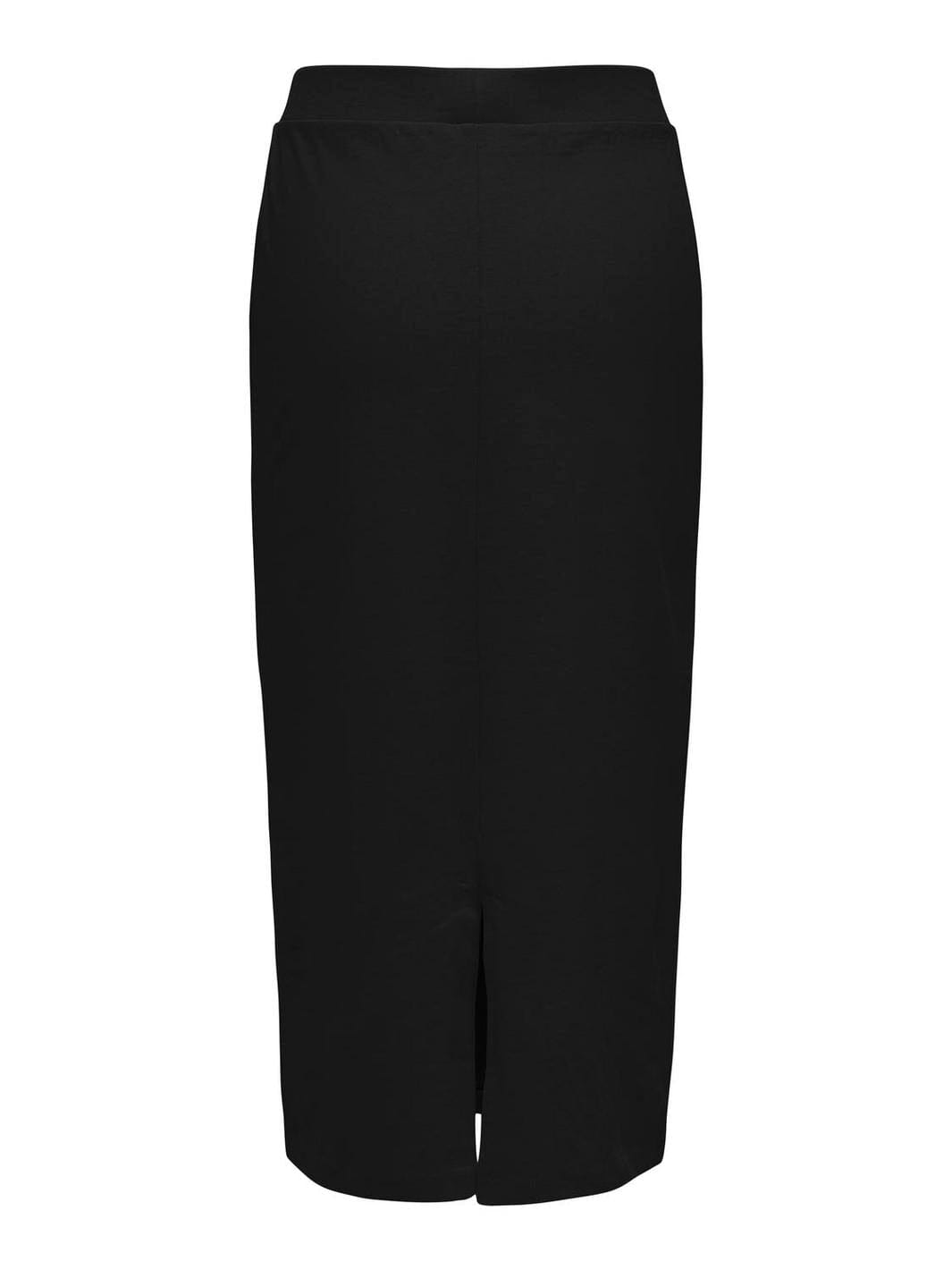 Only - Onlsilvina Skirt Swt - 4569717 Black