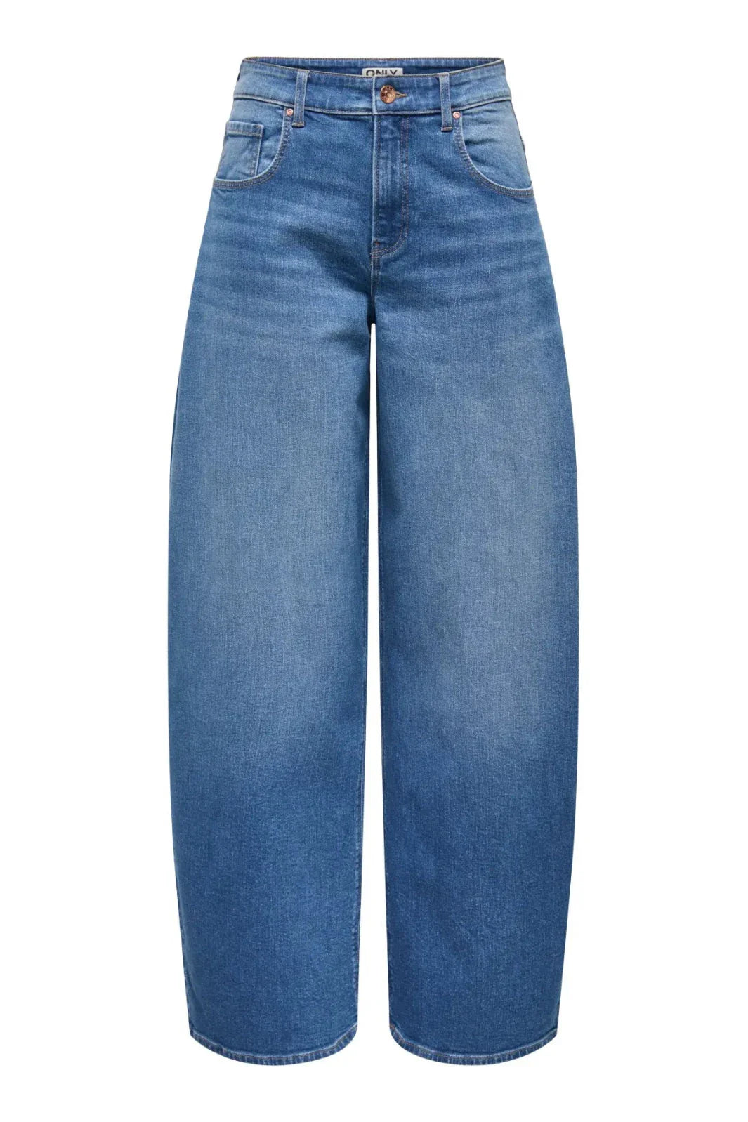Only - Onltamy Barrel Epp - 4968777 Medium Blue Denim Jeans 