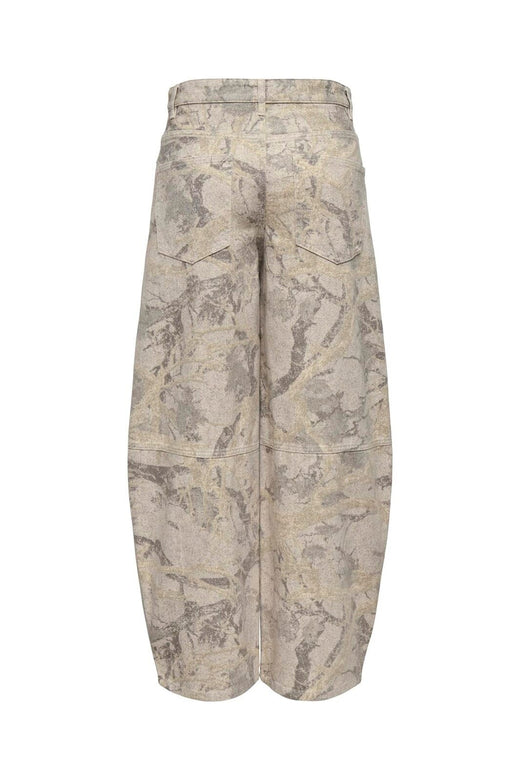 Only - Onltaylor-Banu Barrel Pant - 5162574 Oatmeal Camo