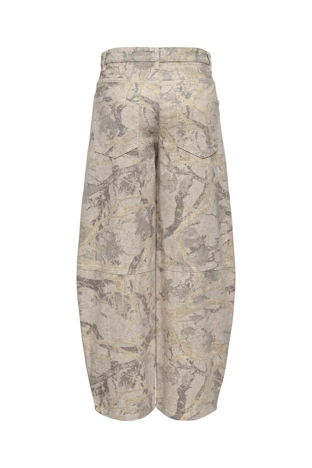 Only - Onltaylor-Banu Barrel Pant - 5162574 Oatmeal Camo