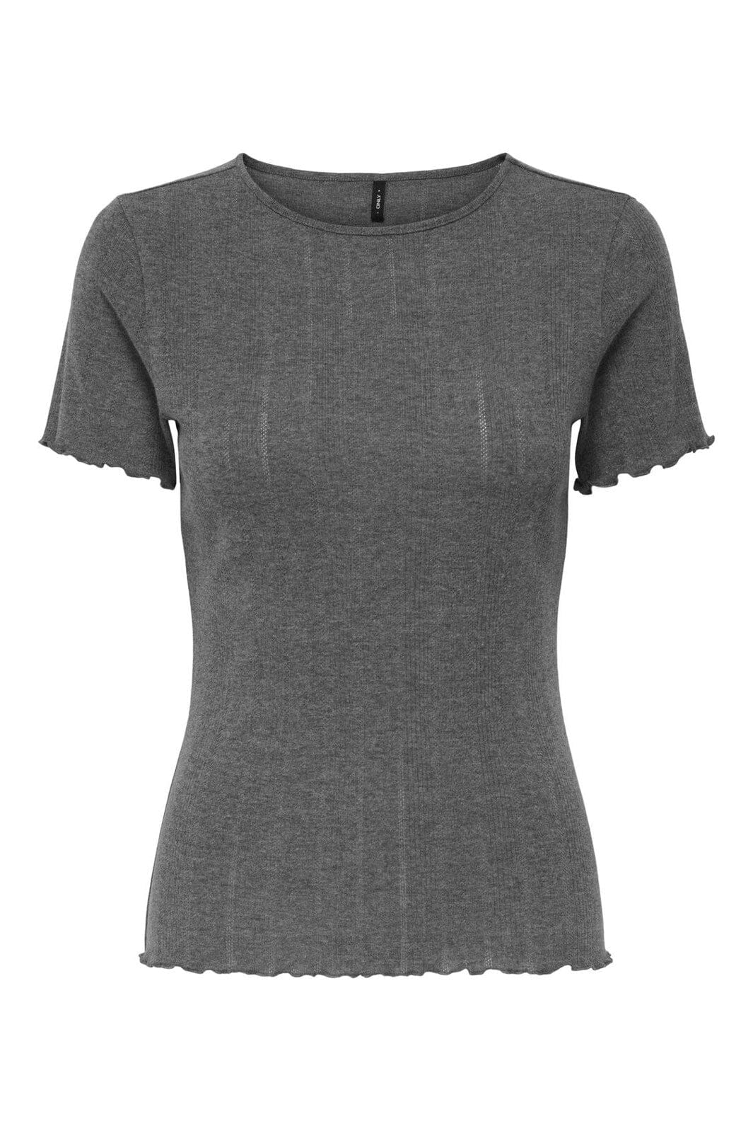 Only - Onltenna S/S Top - 4910558 Dark Grey Melange
